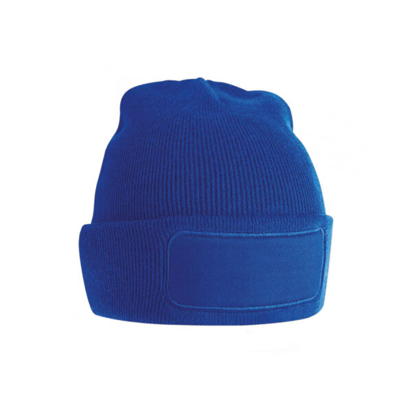 Blauwe beanies bedrukken, beanies bedrukken blauw, blauwe beanies met opdruk