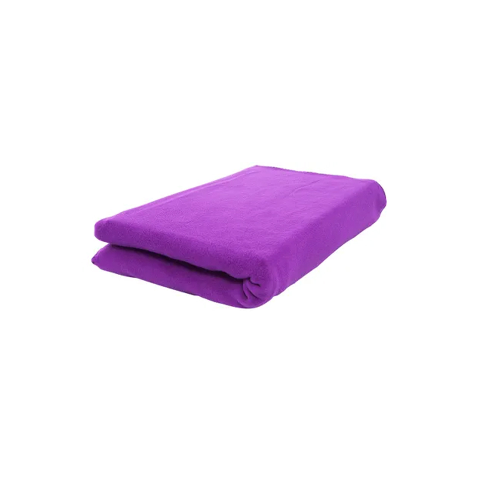 Paarse fleece dekens borduren, fleece dekens laten borduren, geborduurde fleece dekens, dekens personaliseren, dekens borduren met logo