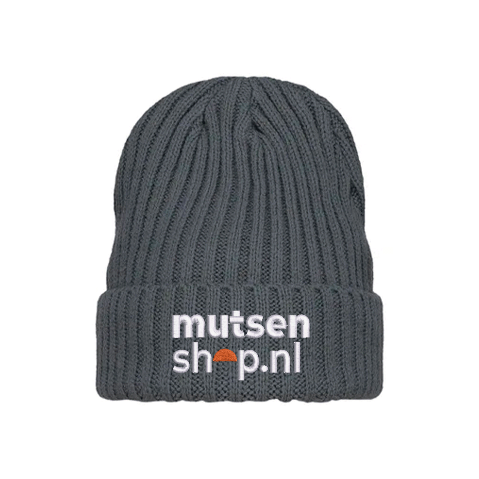 Grof gebreide mutsen borduren, warme mutsen borduren