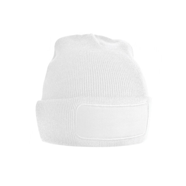 Witte beanies bedrukken, beanies bedrukken wit, witte beanies met opdruk