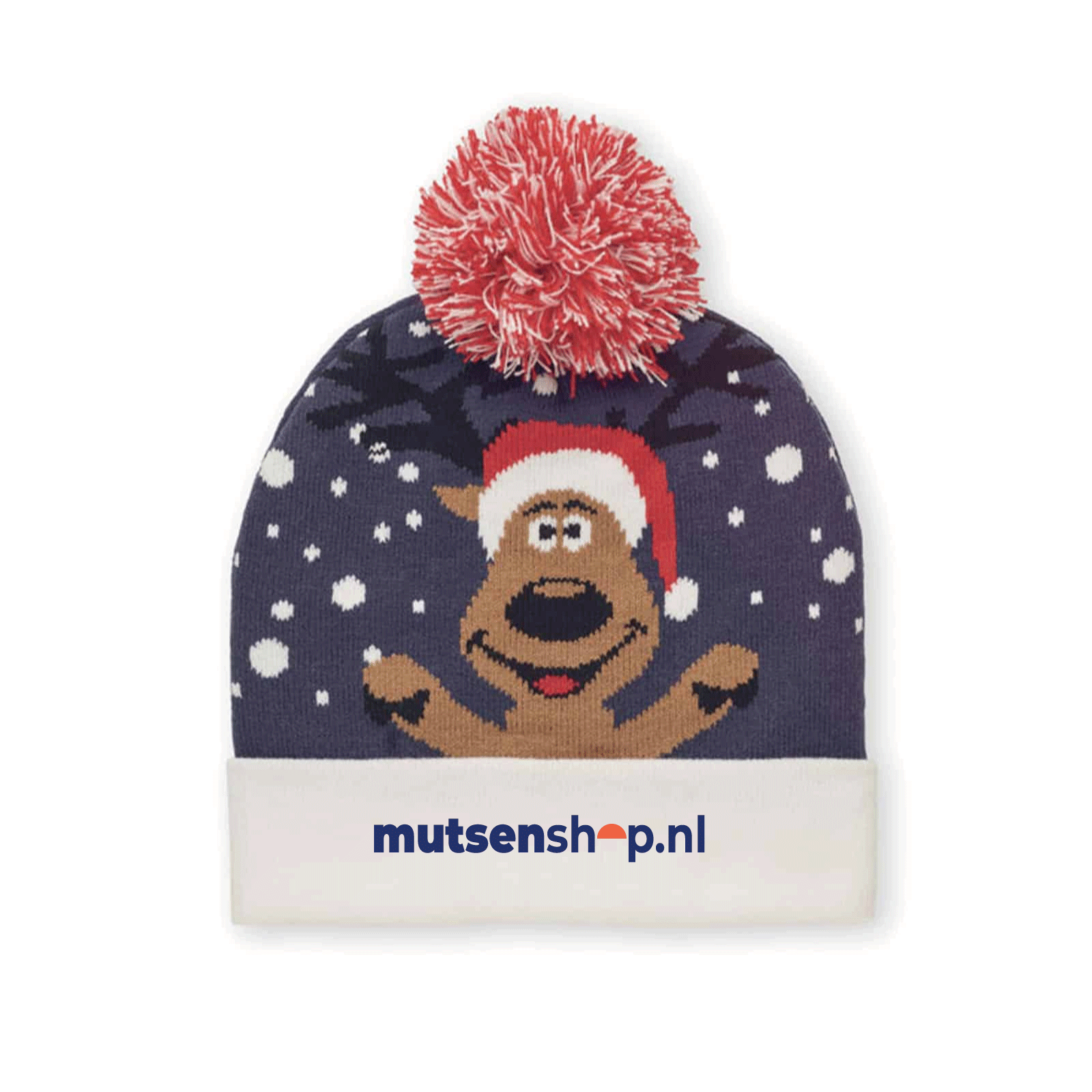 Luxe kerstmutsen borduren