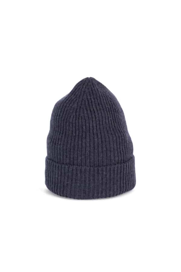 Merinowol mutsen borduren, merino wol mutsen borduren Navy