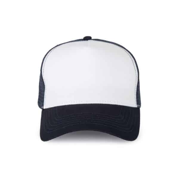 Truckers caps bedrukken navy wit