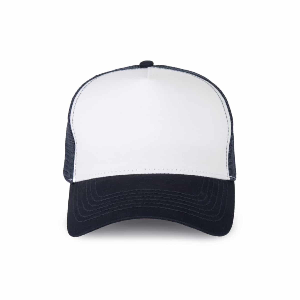 Truckers caps bedrukken navy wit