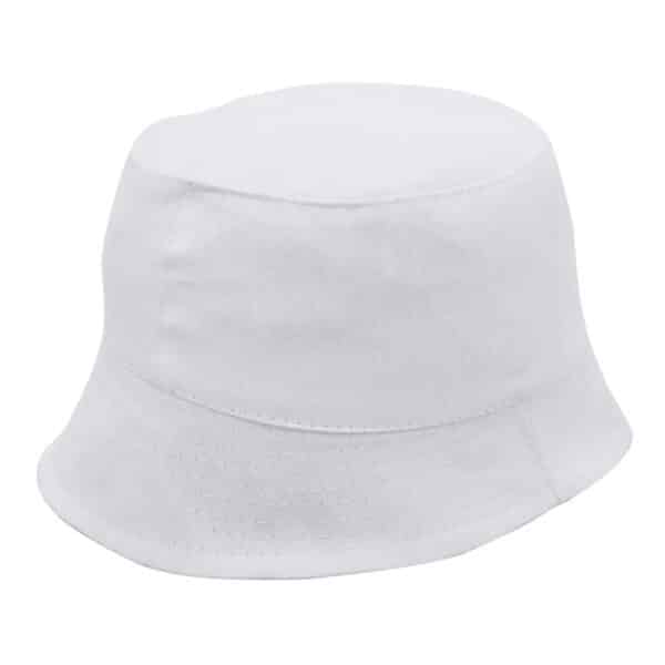 Witte vissershoedjes bedrukken