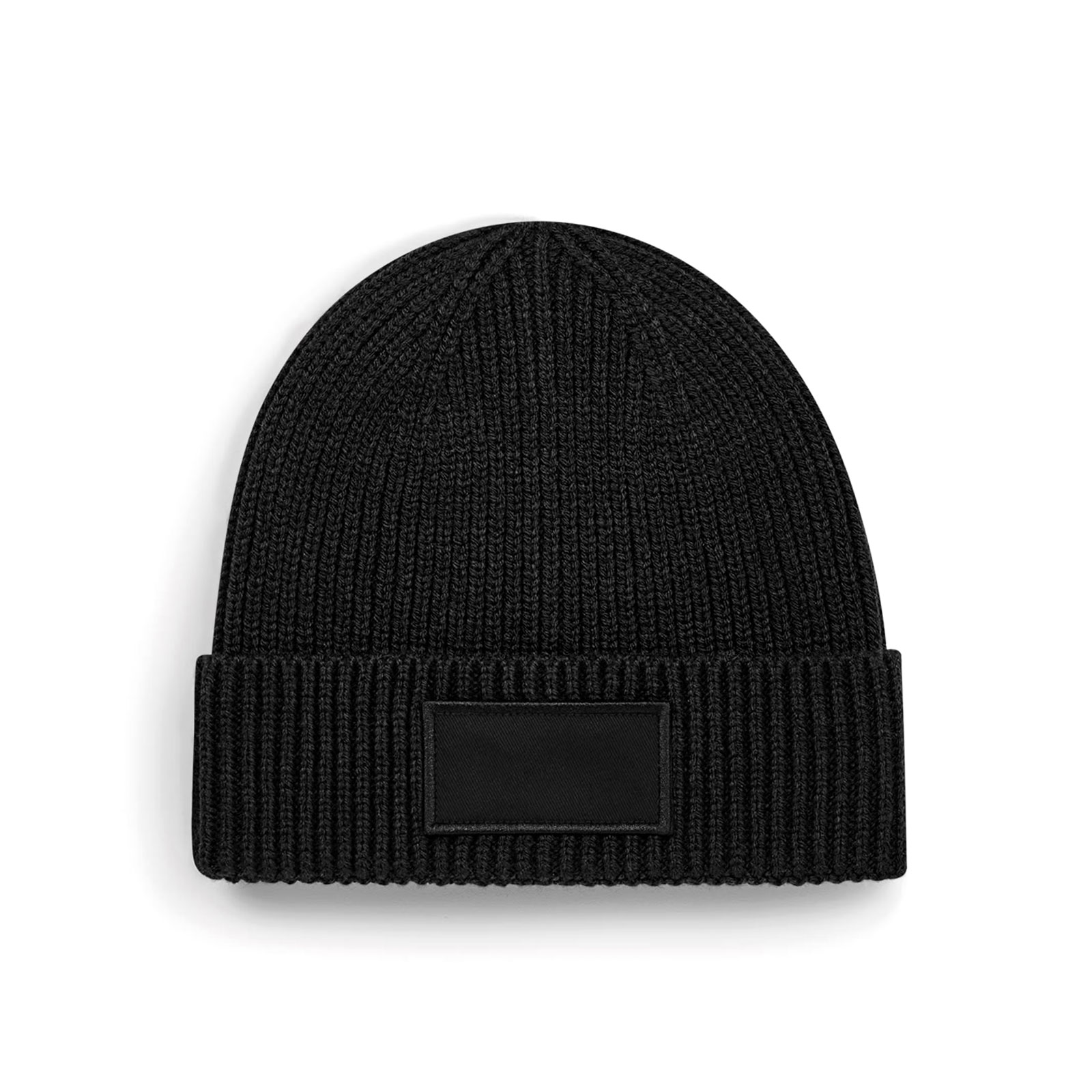 Trendy zwarte muts bedrukken