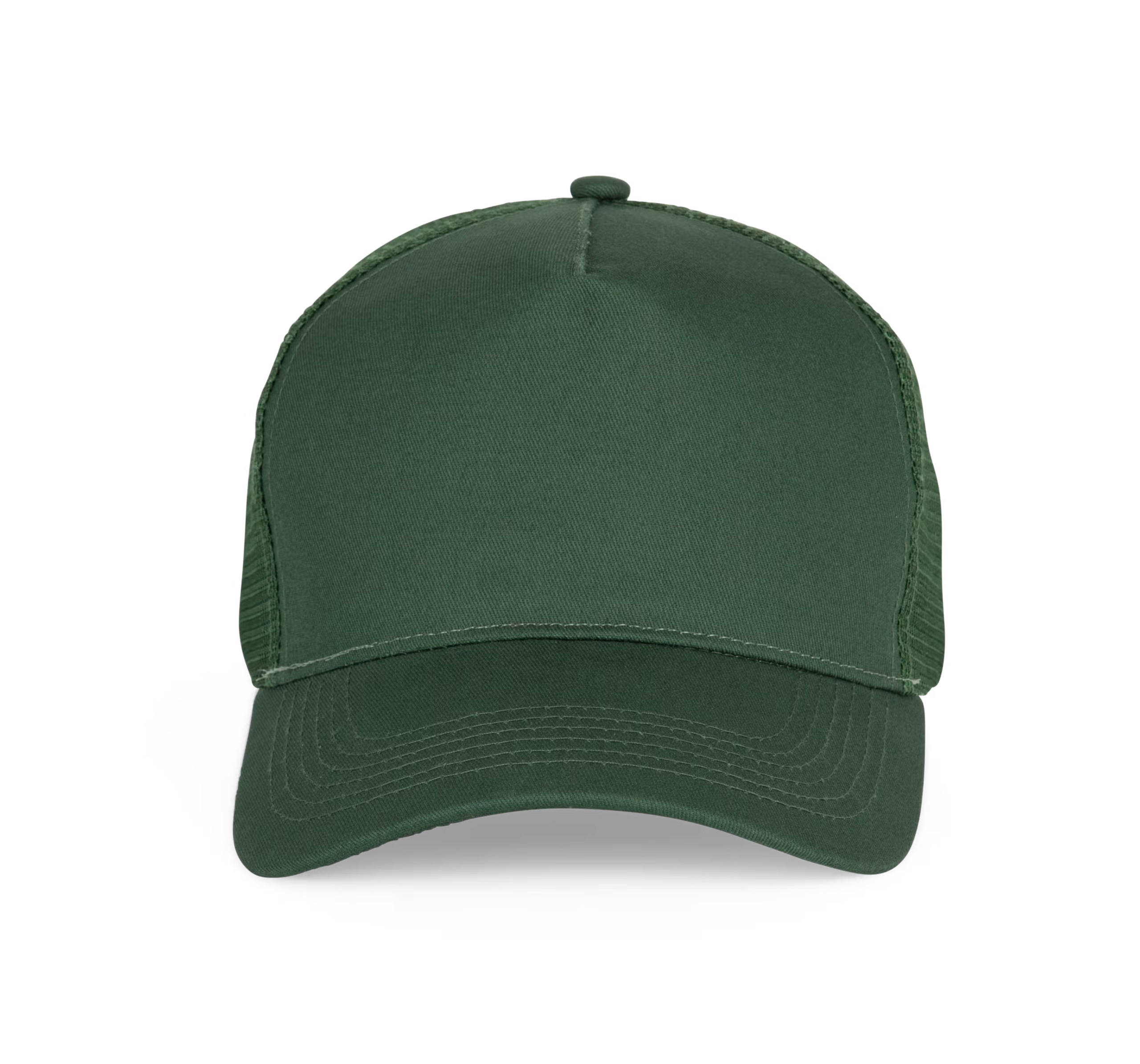 Groene truckerscap borduren