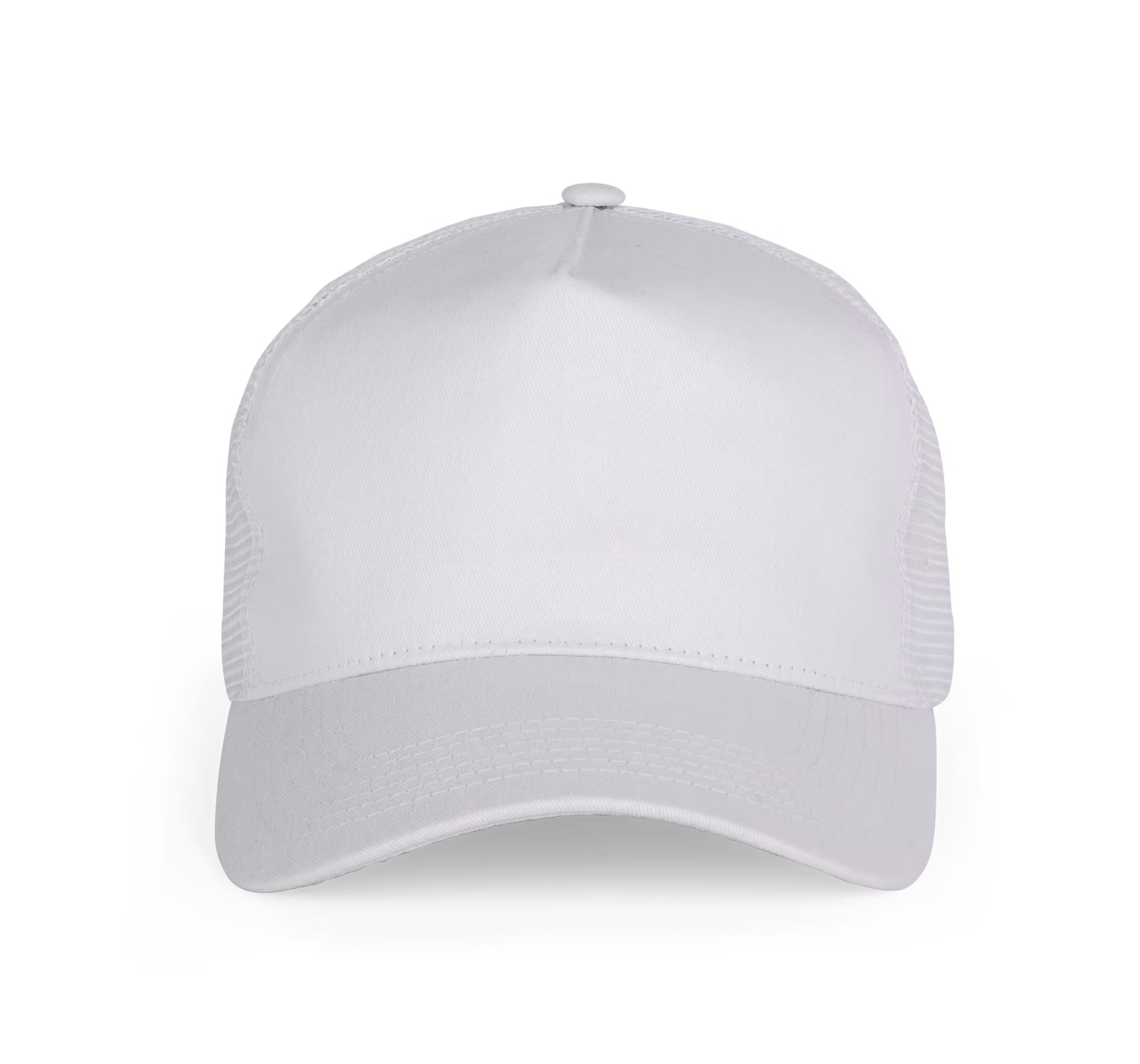 Witte truckerscap borduren