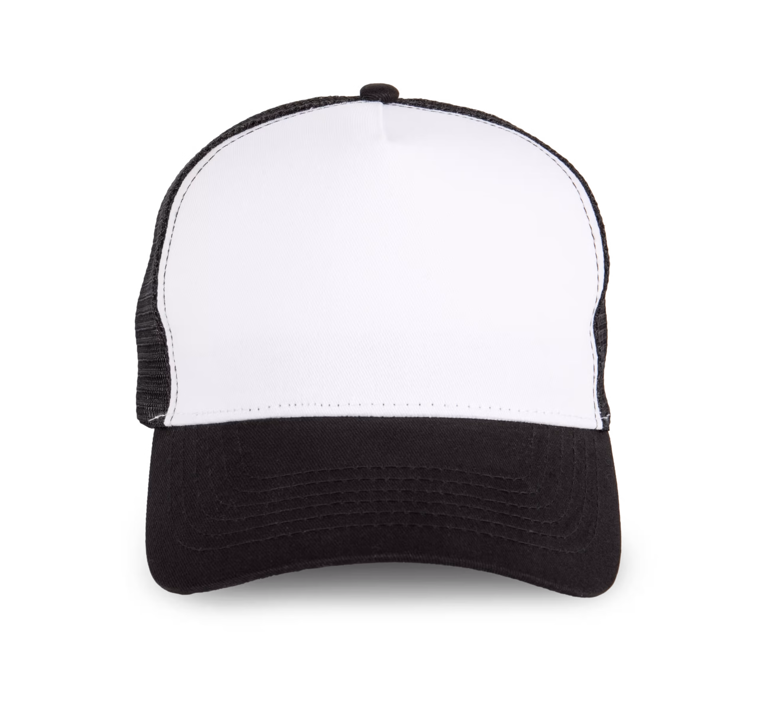 Zwart wittetruckerscap borduren